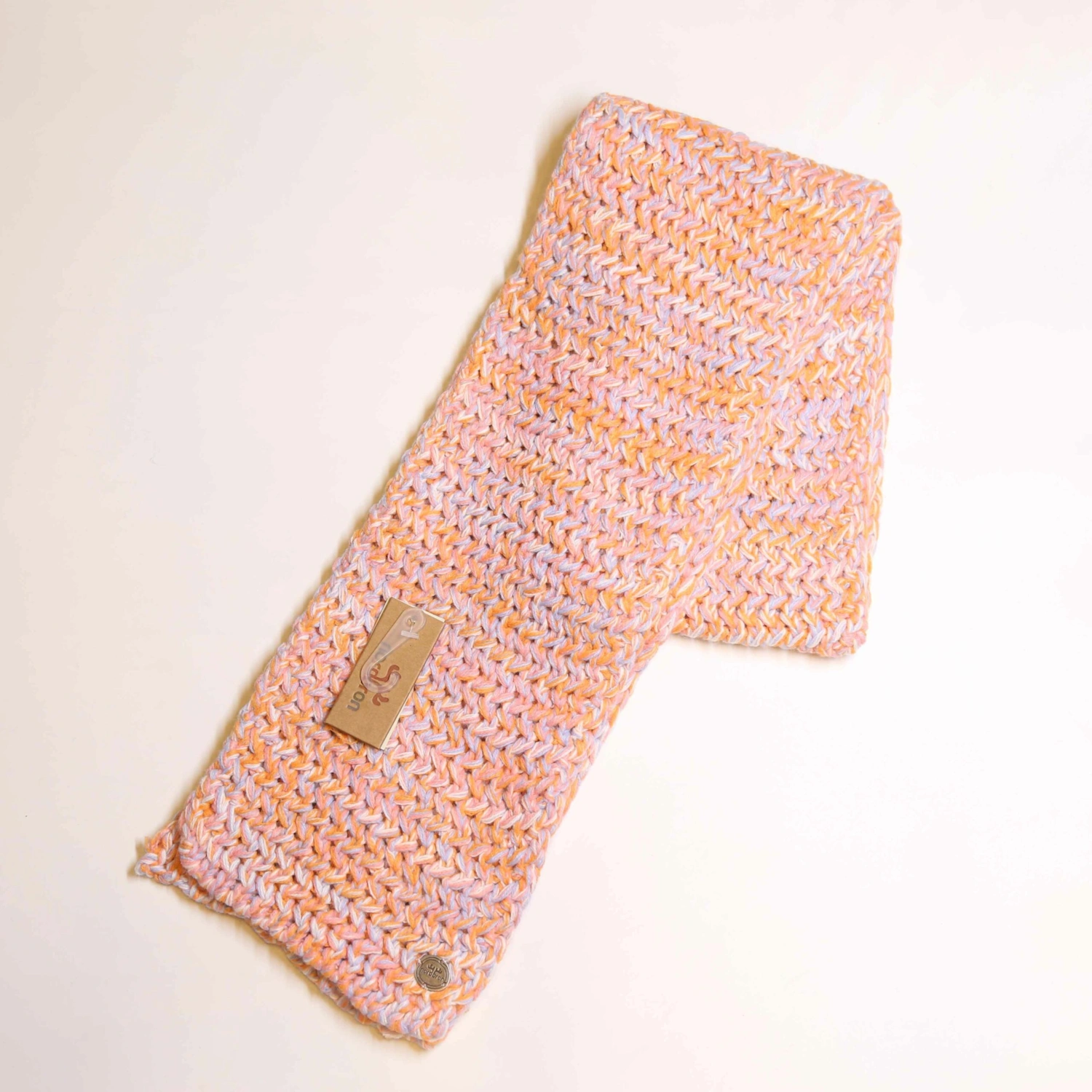 شال بافت آکرلیک nordbron شال تک مولینه پاستلی Benny