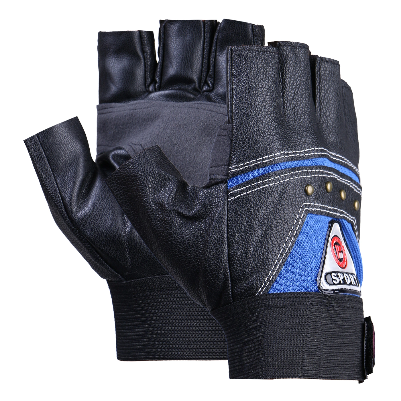 دستکش نیم انگشتی اسپرت چرم MK326