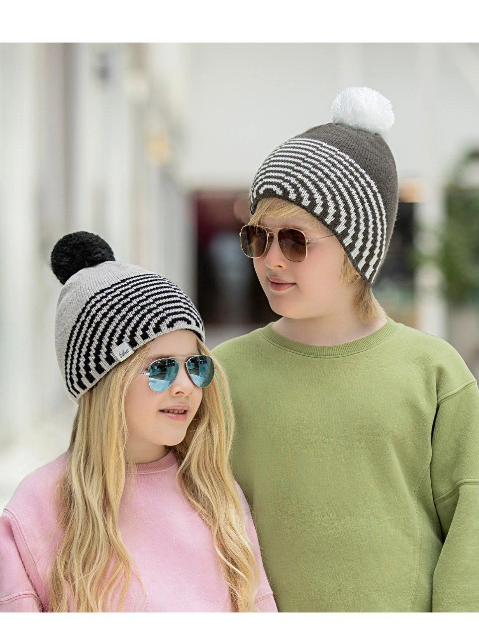 کلاه بافت طرح نیم دایره اندلس Endless