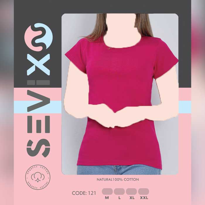 تیشرت سویکس Sevix مدل یقه گرد