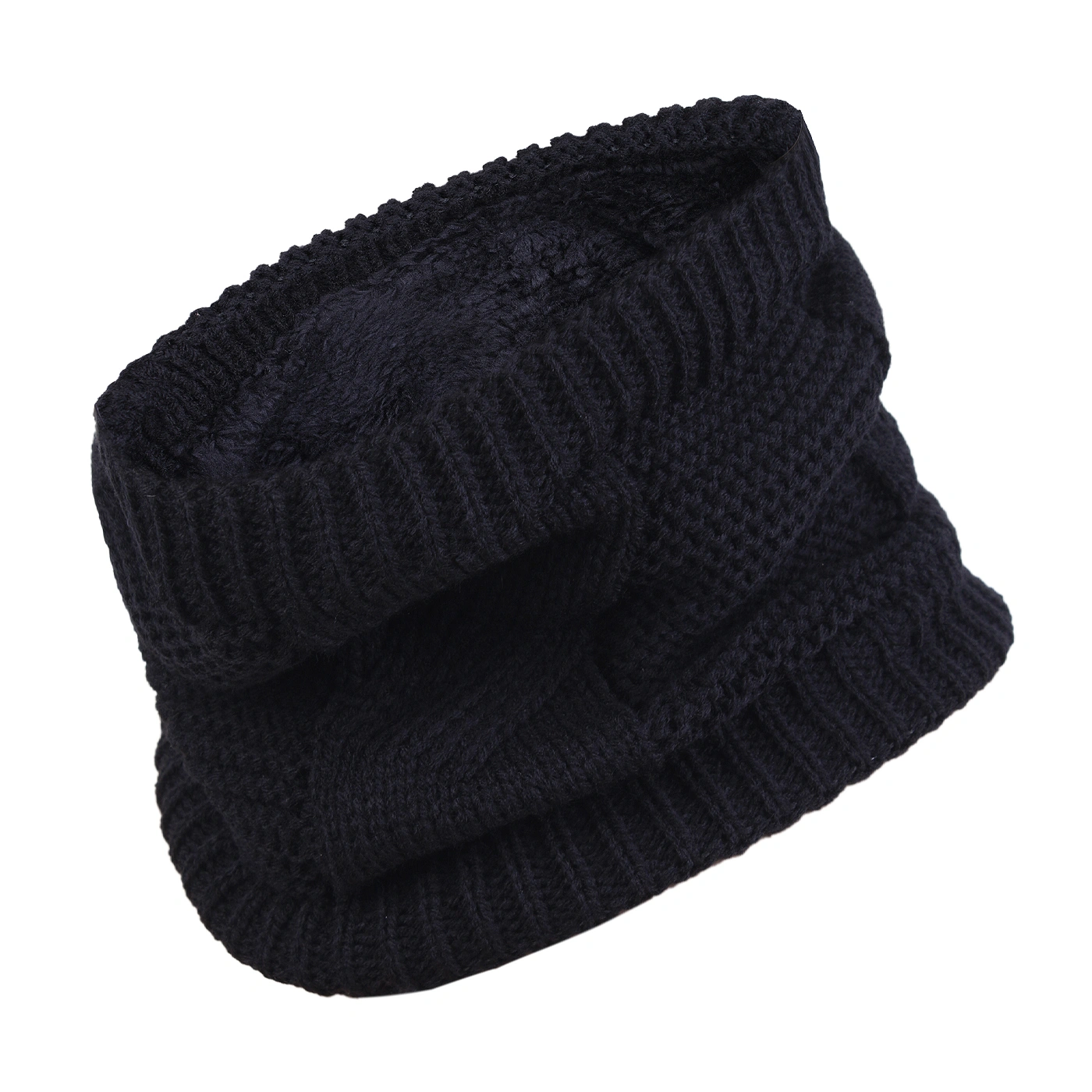 شال گردنی رینگی بافت مشکی