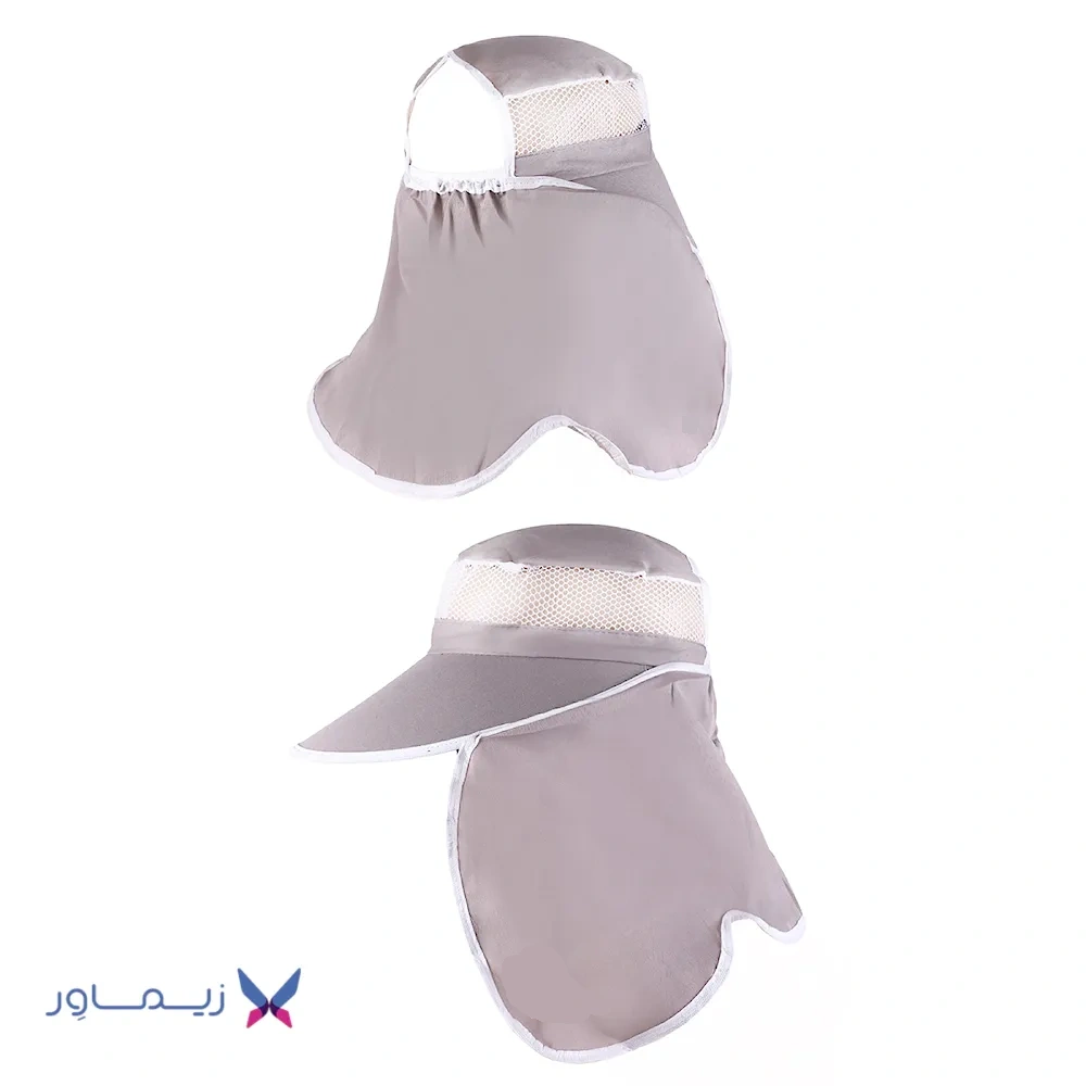 کلاه آفتابگیر زنبوری پشت دار