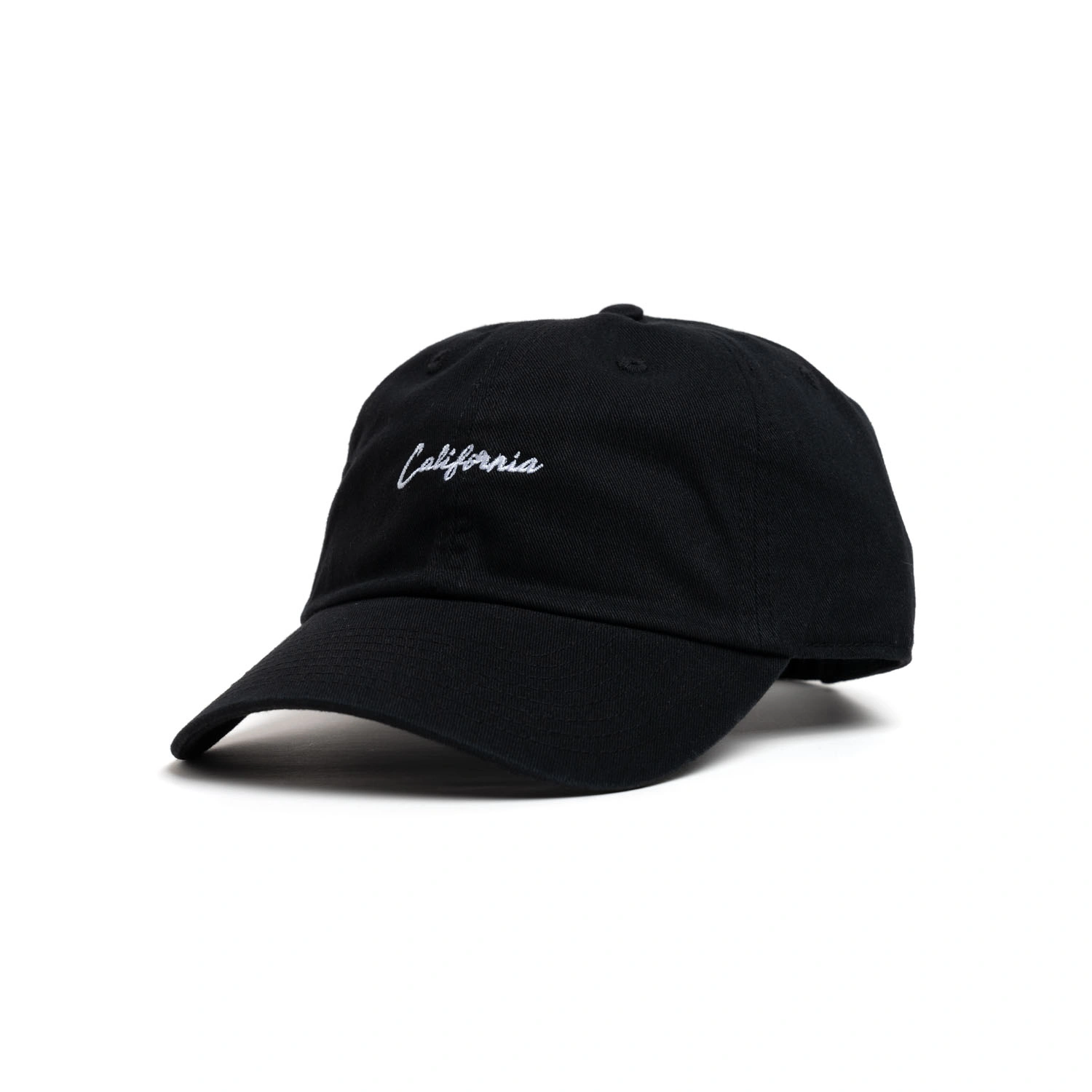 کلاه بیسبالی کتان dad’s cap گلدوزی مینیمال colifornia