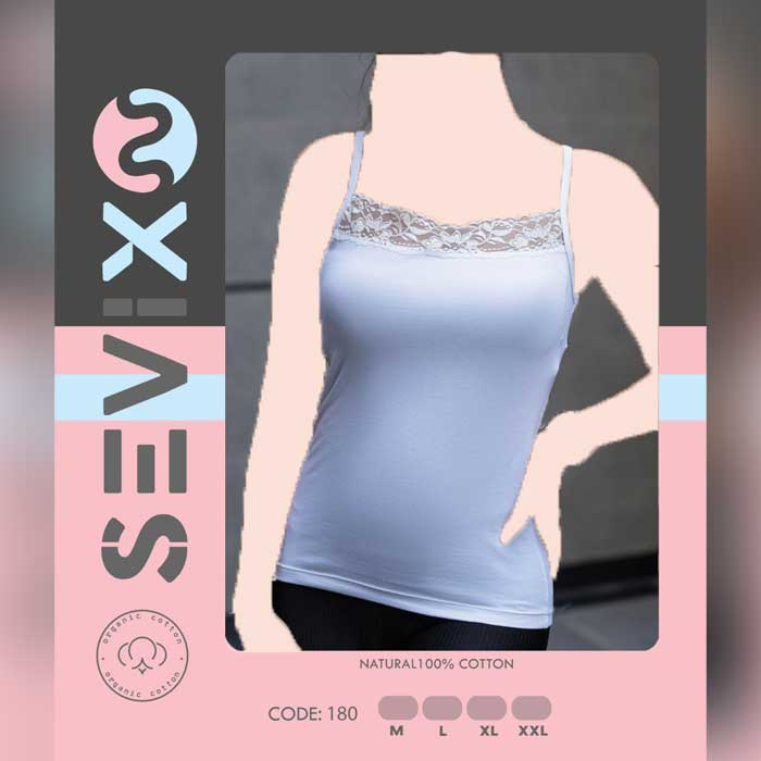 تاپ تک سویکس Sevix مدل یقه گیپوردار