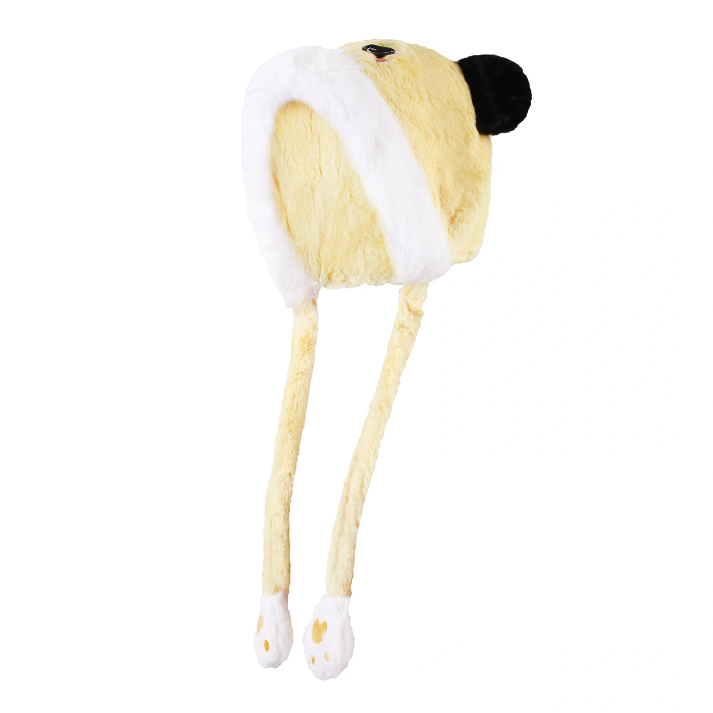 کلاه بچگانه پمپی طرح خرسی 