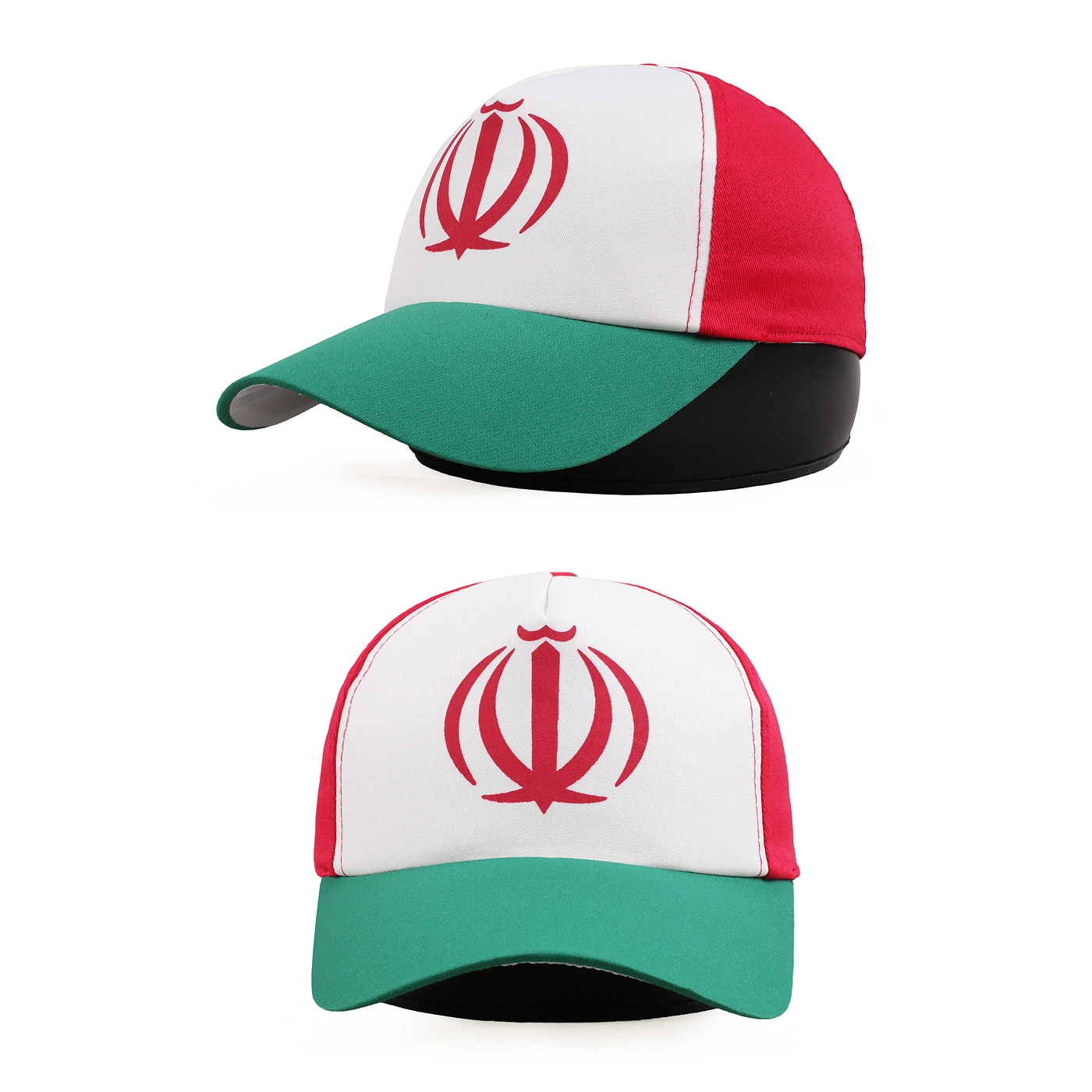 کلاه بیسبالی کجراه طرح پرچم ایران