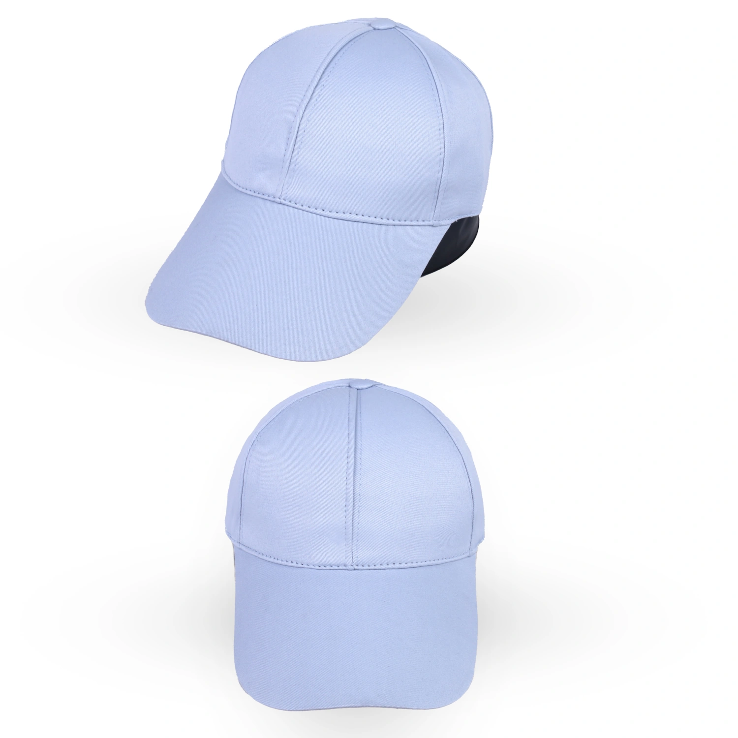 کلاه بیسبالی کجراه نقاب بلند طوسی روشن