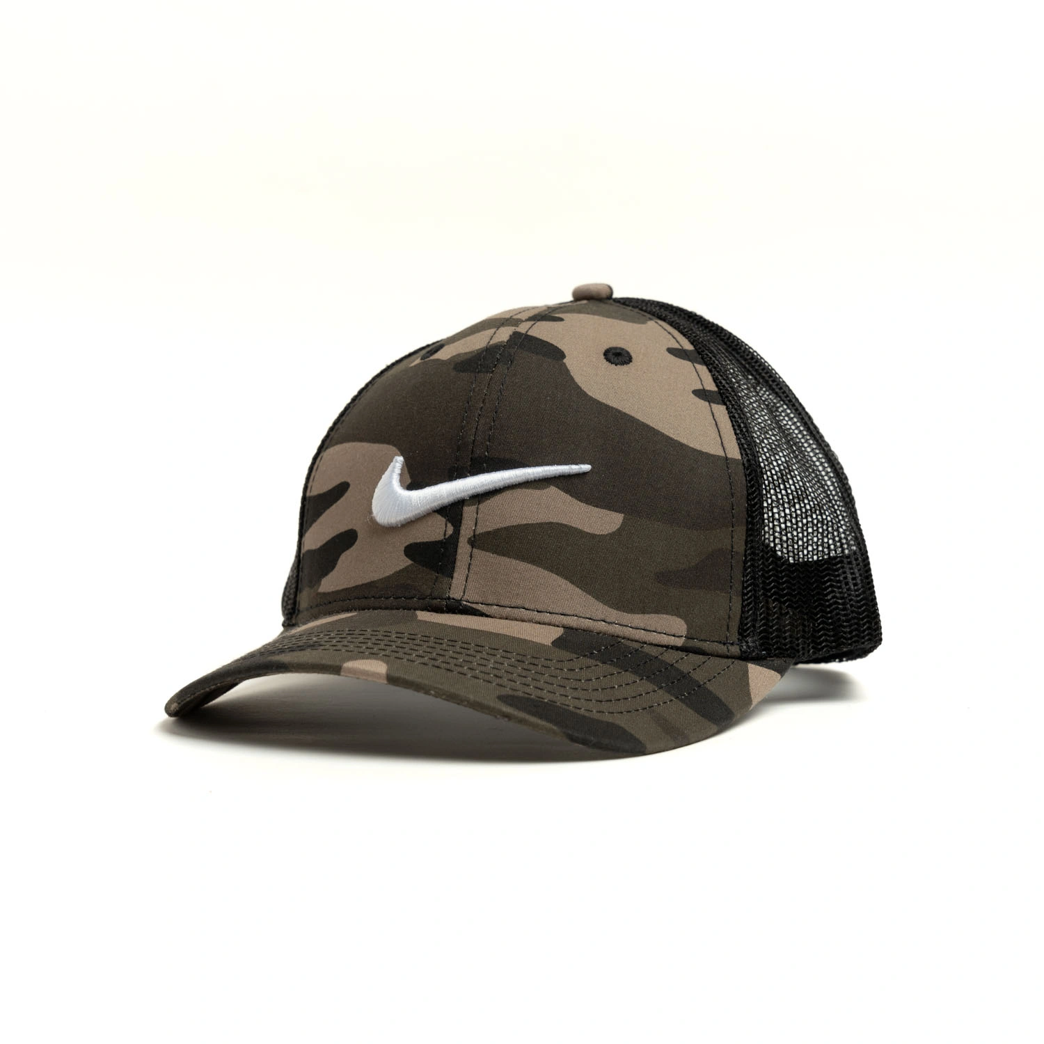 کلاه بیسبالی کتان پشت تور گلدوزی nike چریکی