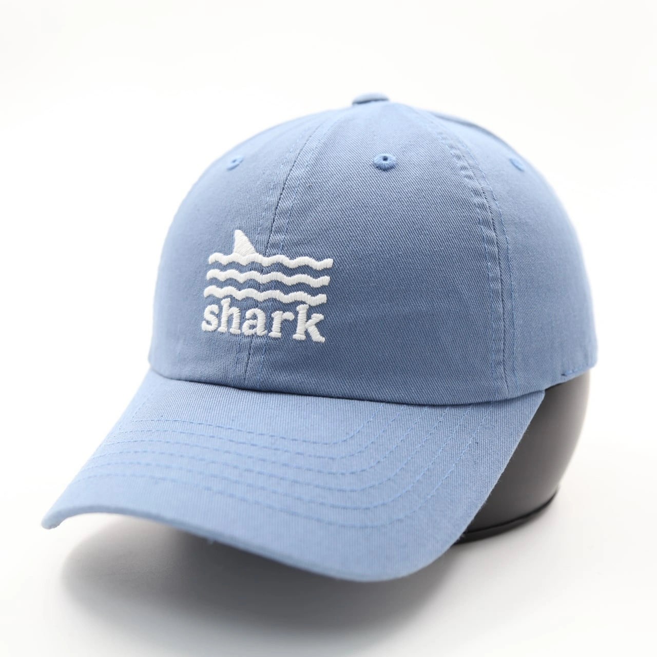 کلاه بیسبالی کتان گلدوزی SHARK