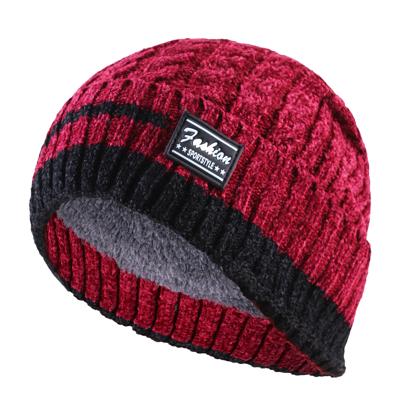 کلاه مردانه لبه دار مخمل لبه دار طرح FASHION SPORT STYLE