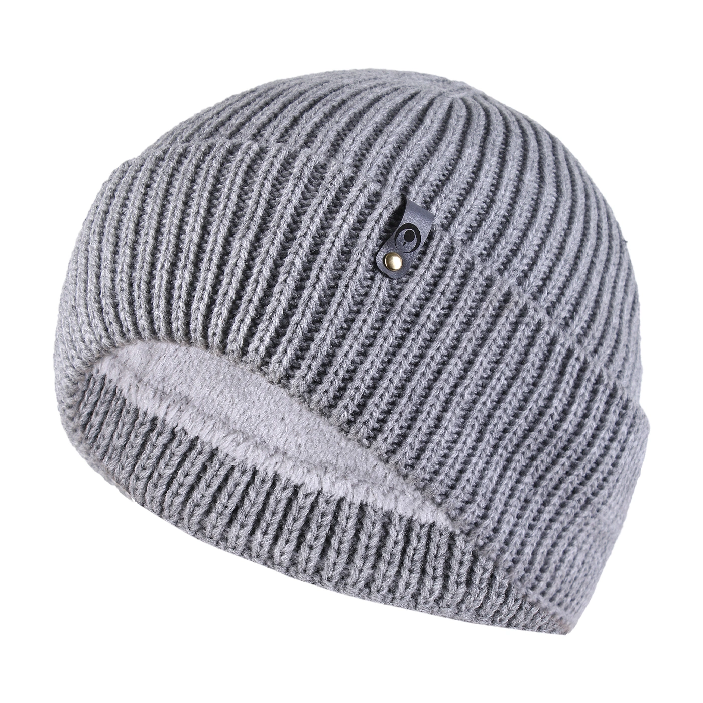 کلاه مردانه لبه دار کبریتی داخل خز